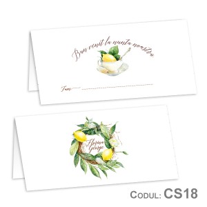 Place Card nunta CS18